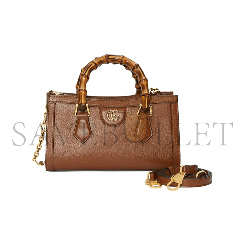 G*u*i diana bamboo small shoulder bag 735153 (27*15.5*11cm)